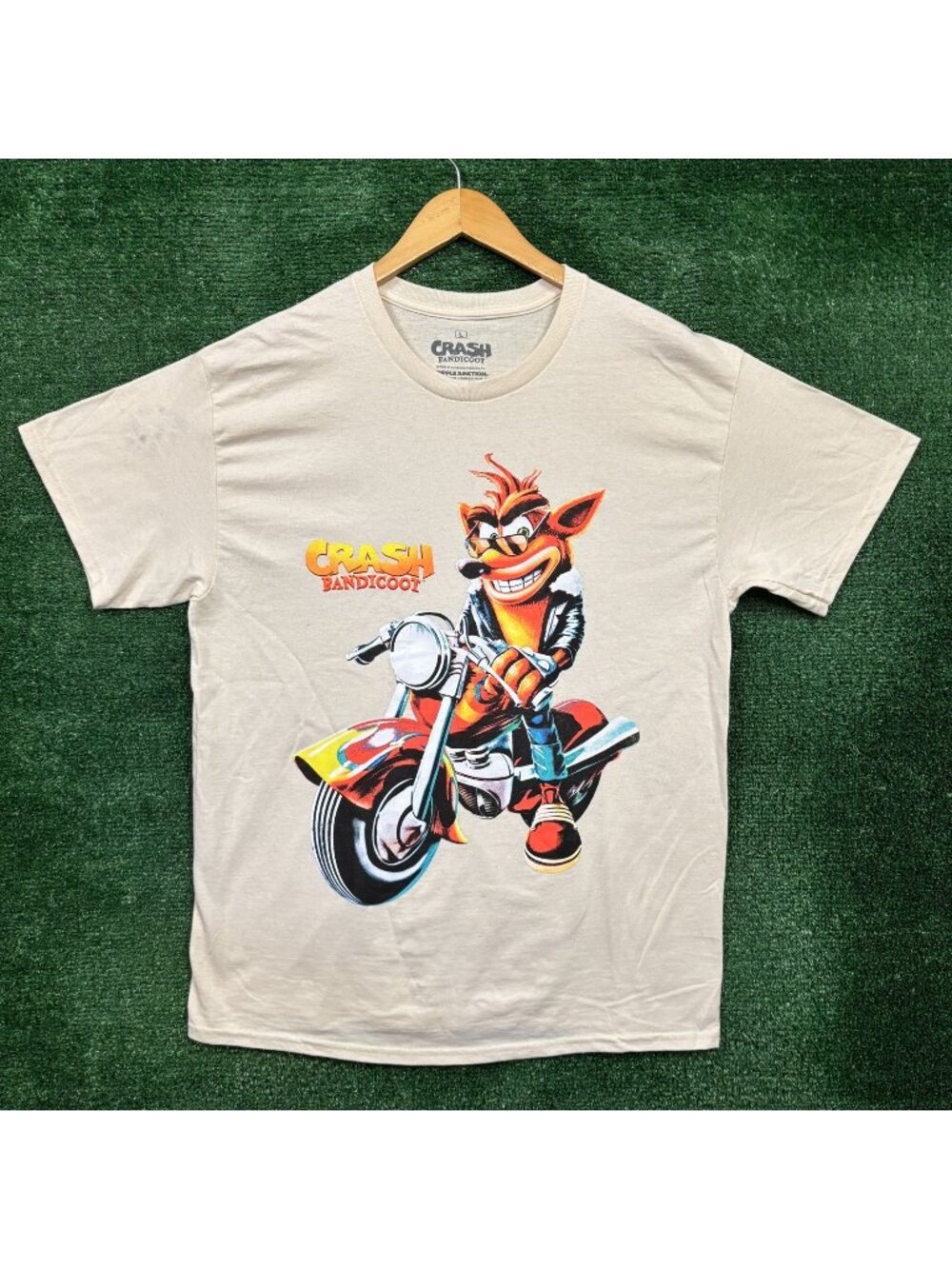 Crash Bandicoot Hog T-Shirt Size Large